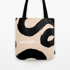 Society6 Squiggle Tote Bag Gallery Image 1