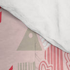 City life neighborhood pearl pink Comforter Gallery Image 4