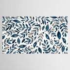 Seasonal branches and berries - neutral Tablecloth Gallery Image 2