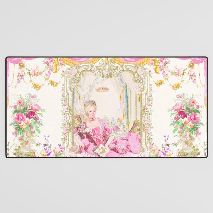 Marie Antoinette Rococo splendour Desk Mat Gallery Image 3