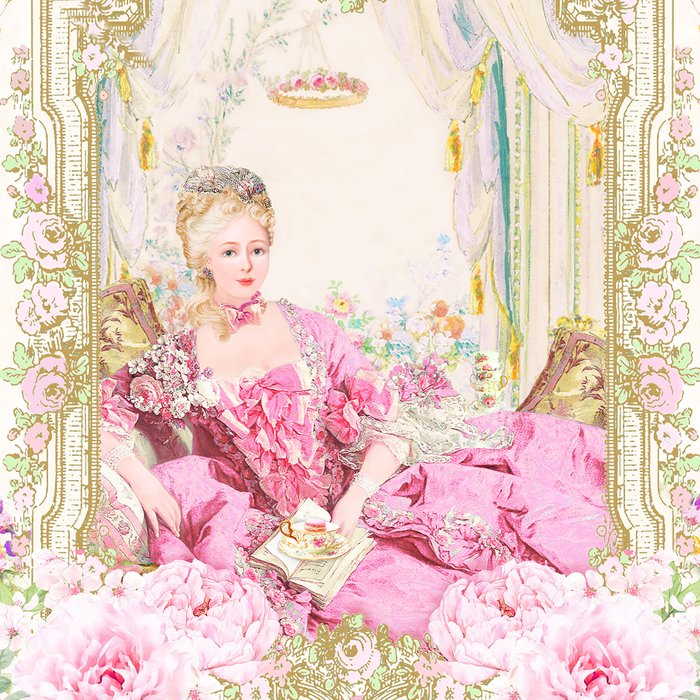 Marie Antoinette Rococo splendour Coffee Mug Gallery Image 2