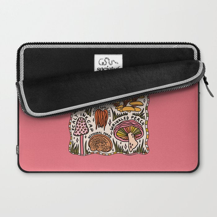 Mushrooms of Iowa Laptop Sleeve Gallery Image 2
