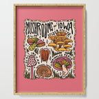Mushrooms of Iowa Serving Tray Gallery Image 1