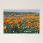 Wildflower Poppy Superbloom Welcome Mat Gallery Image 1