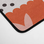 Retro Tulips Pattern Desk Mat Gallery Image 4