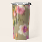 seamless pattern abstract texture background flowers Travel Mug Gallery Image 2