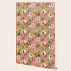 seamless pattern abstract texture background flowers Wallpaper Gallery Image 2