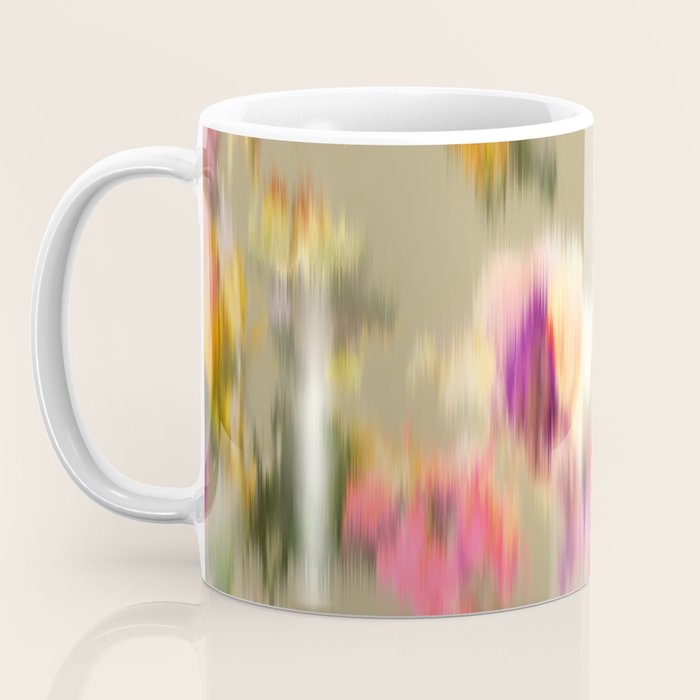 seamless pattern abstract texture background flowers Coffee Mug Gallery Image 3