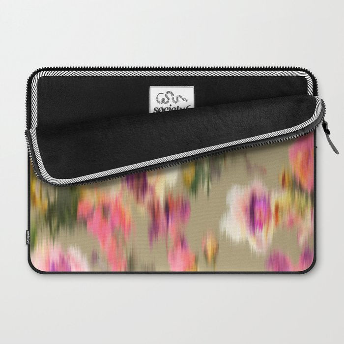 seamless pattern abstract texture background flowers Laptop Sleeve Gallery Image 2