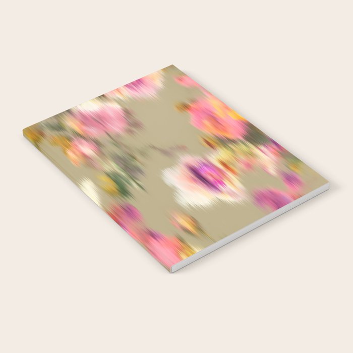 seamless pattern abstract texture background flowers Notebook Gallery Image 1