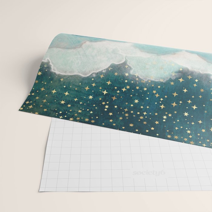 Ocean Clouds Wrapping Paper Gallery Image 2