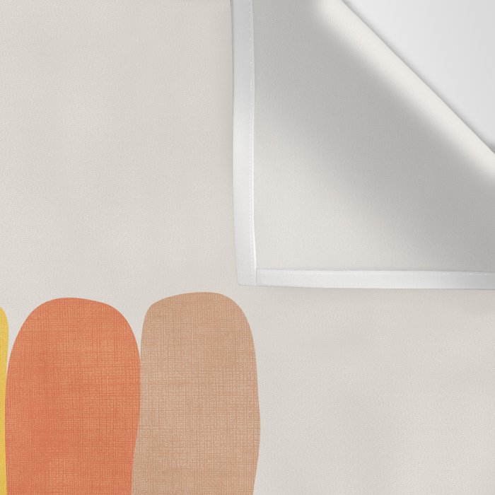 Whimsical aloe plicatilis succulent plant Wall Tapestry Gallery Image 3