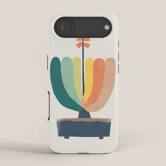 Whimsical aloe plicatilis succulent plant iPhone Case Gallery Image 2