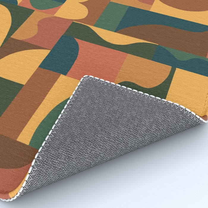 Abstract mosaic Rug Gallery Image 4