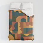 Abstract mosaic Duvet Cover Gallery Image 6
