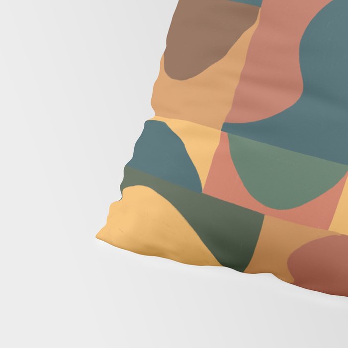Abstract mosaic Pillow Sham Gallery Image 4