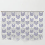 Spring Tulips VI Lavender Purple Mid Century Flowers Wall Hanging Gallery Image 1