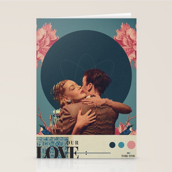 Our Love tore Time to Pieces Stationery Card Gallery Image 2