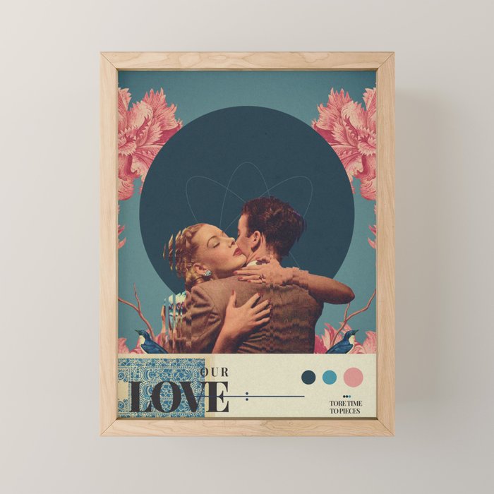Our Love tore Time to Pieces Mini Art Print Gallery Image 1