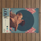 Our Love tore Time to Pieces Outdoor Rug Gallery Image 1