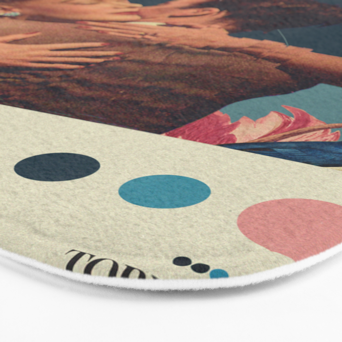 Our Love tore Time to Pieces Bath Mat Gallery Image 3
