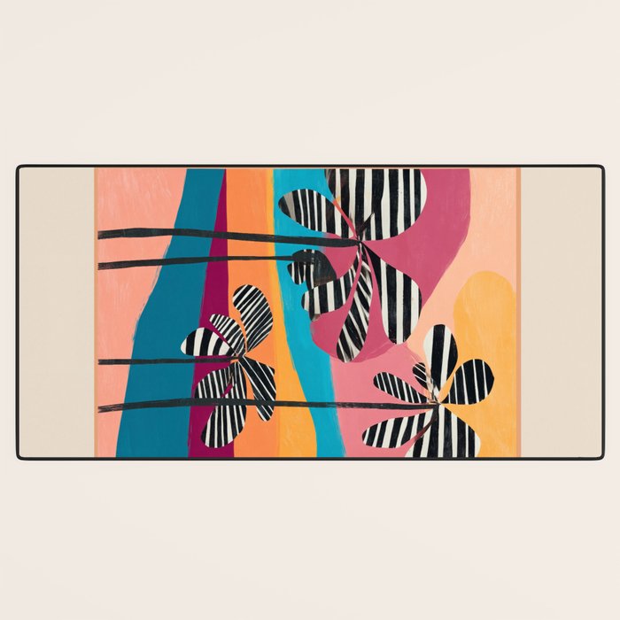 Tropical Sunset Palms I Desk Mat Gallery Image 3