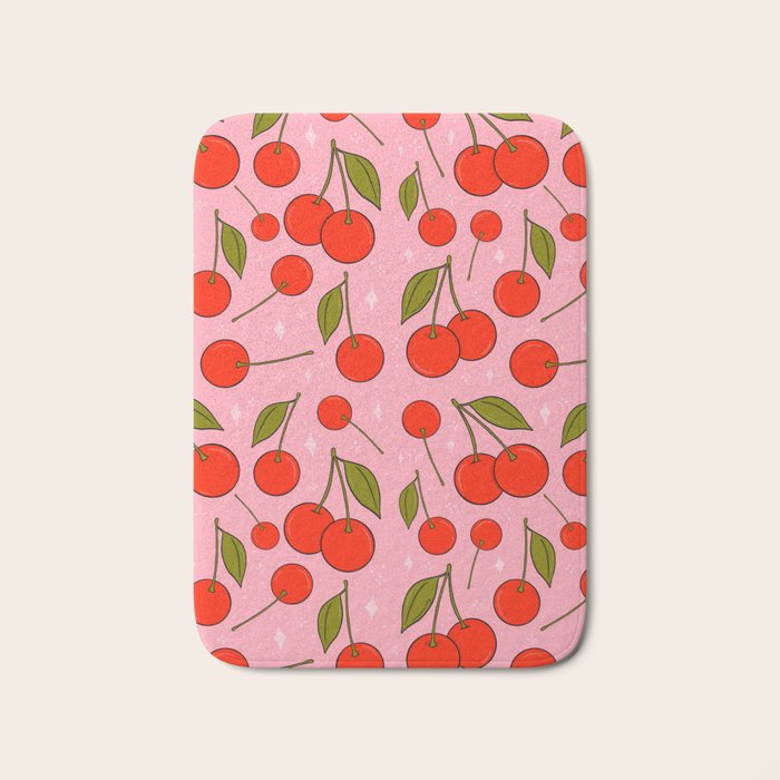 Cherries on Top Bath Mat Gallery Image 1