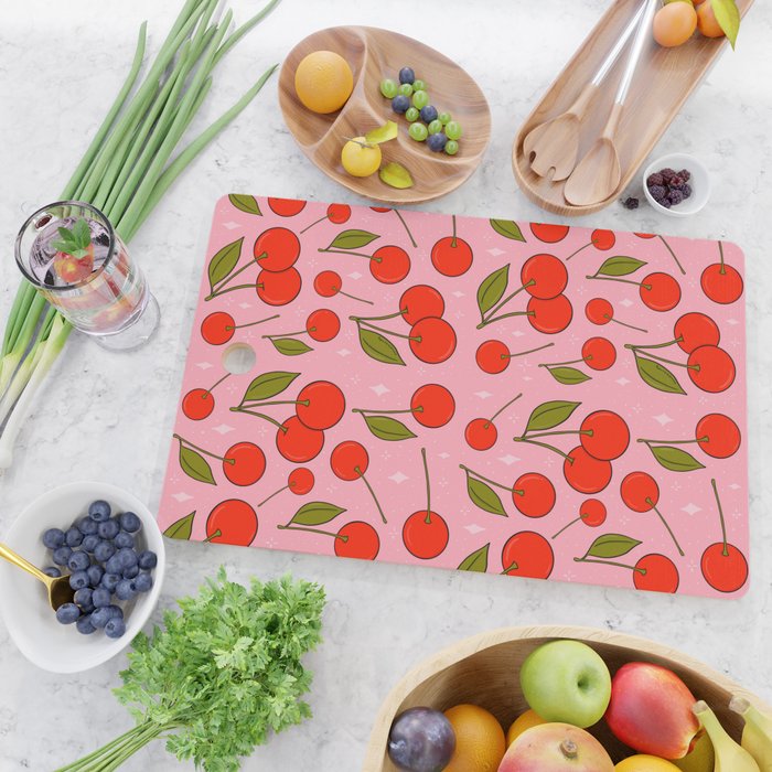Cherries on Top Cutting Board Gallery Image 2