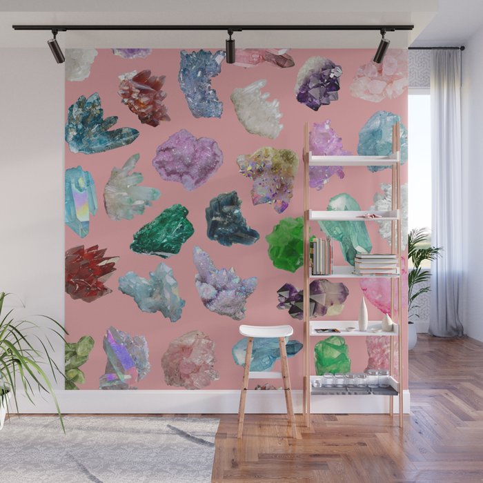 Magic Crystals Wall Mural Gallery Image 1