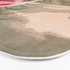 Roseate Spoonbill Birds of America Audubon Illustration Bird Lovers Gift Bath Mat Gallery Image 3