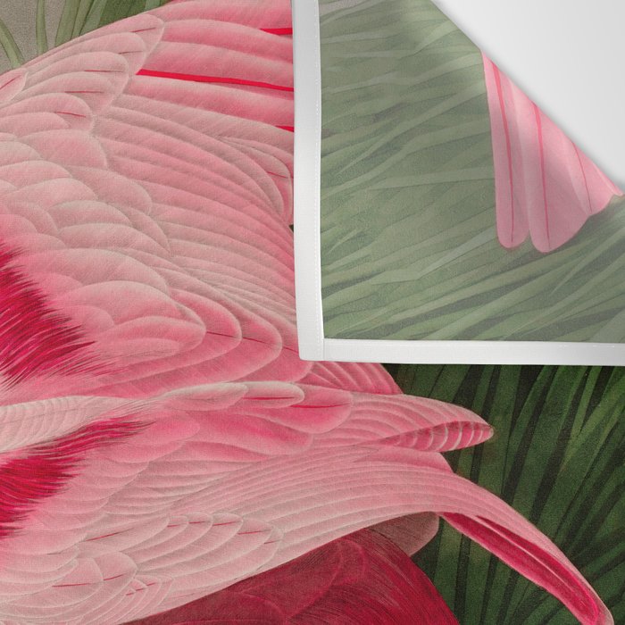 Roseate Spoonbill Birds of America Audubon Illustration Bird Lovers Gift Wall Tapestry Gallery Image 3