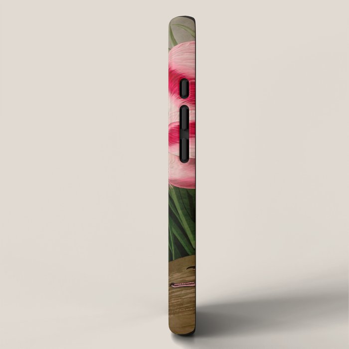 Roseate Spoonbill Birds of America Audubon Illustration Bird Lovers Gift iPhone Case Gallery Image 2