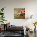 Roseate Spoonbill Birds of America Audubon Illustration Bird Lovers Gift Wood Wall Art Gallery Image 2