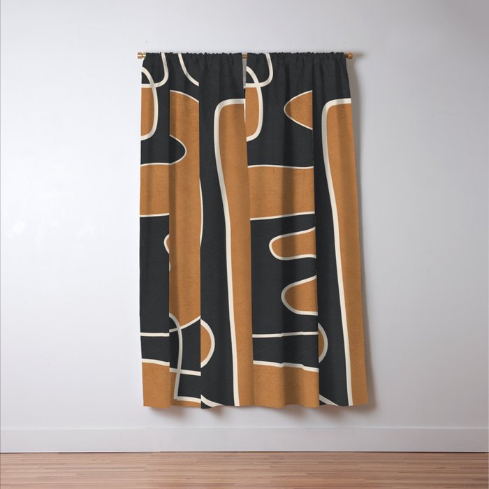 Contours of Thought 2 Window Curtain Gallery Image 3