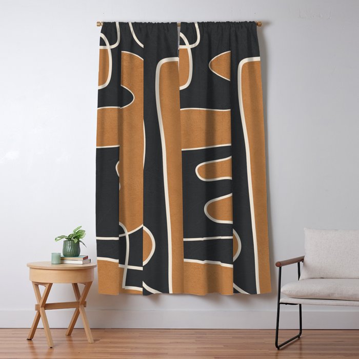 Contours of Thought 2 Window Curtain Gallery Image 5