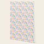 Colorful line doodle art pattern Wallpaper Gallery Image 2