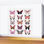 Pink Butterflies Wall Mural Gallery Image 2