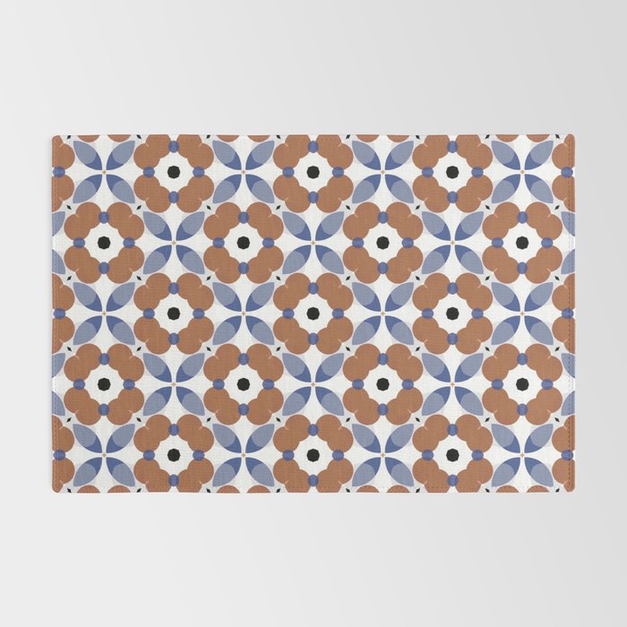 Moroccan Tile - poppy Rug Gallery Image 2
