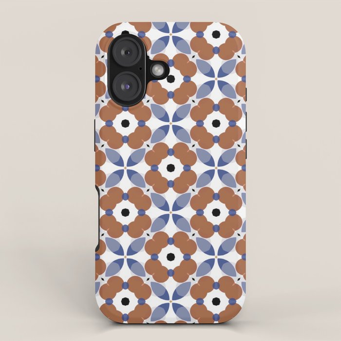 Moroccan Tile - poppy iPhone Case Gallery Image 1