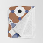 Moroccan Tile - poppy Throw Blanket Gallery Image 3