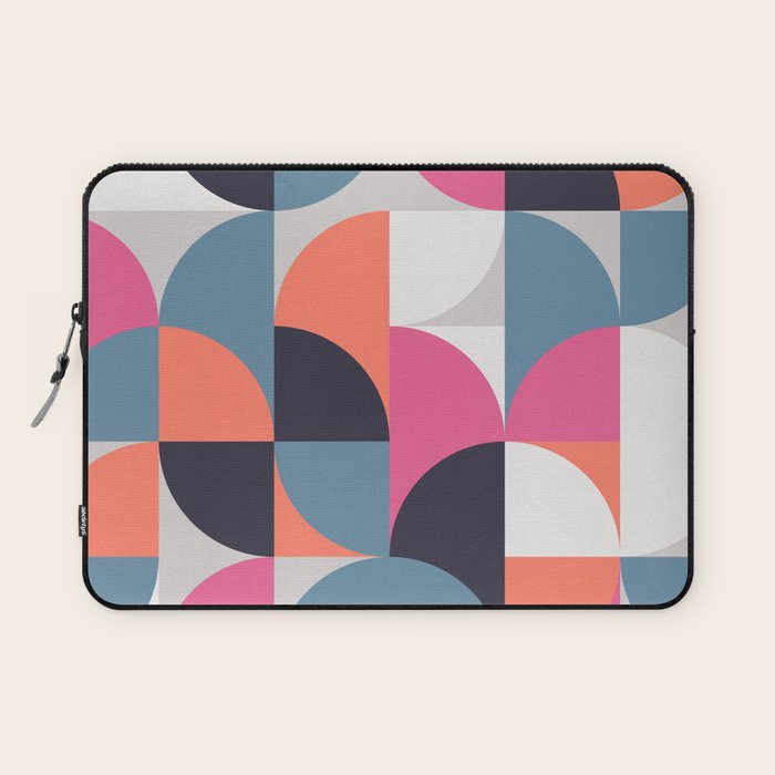 Mid Century Geometric 21 Laptop Sleeve Gallery Image 1
