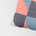 Mid Century Geometric 21 Pillow Sham Gallery Image 4