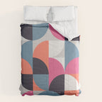 Mid Century Geometric 21 Comforter Gallery Image 6