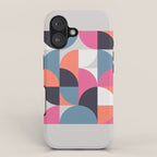 Mid Century Geometric 21 iPhone Case Gallery Image 1