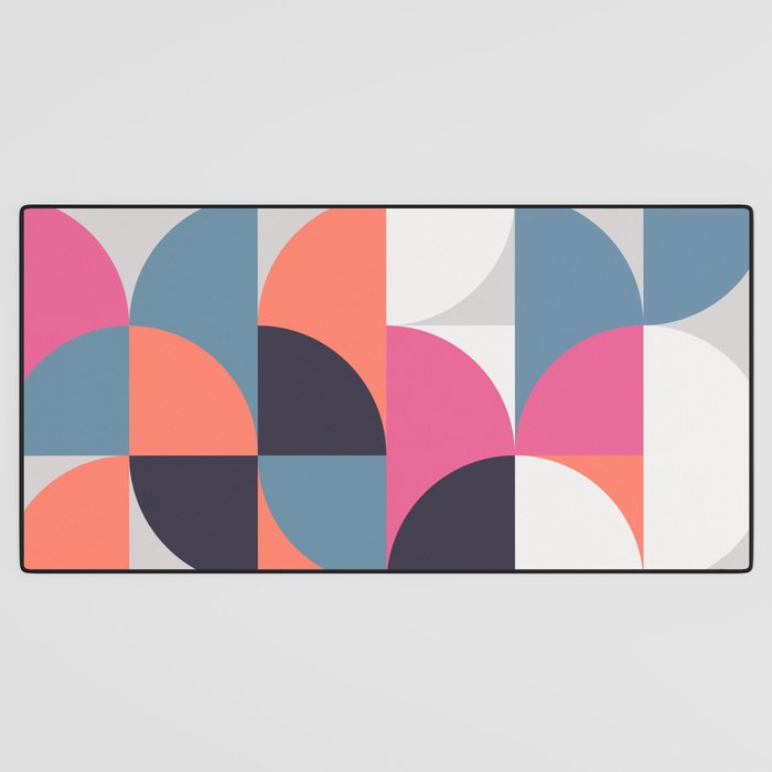Mid Century Geometric 21 Desk Mat Gallery Image 3
