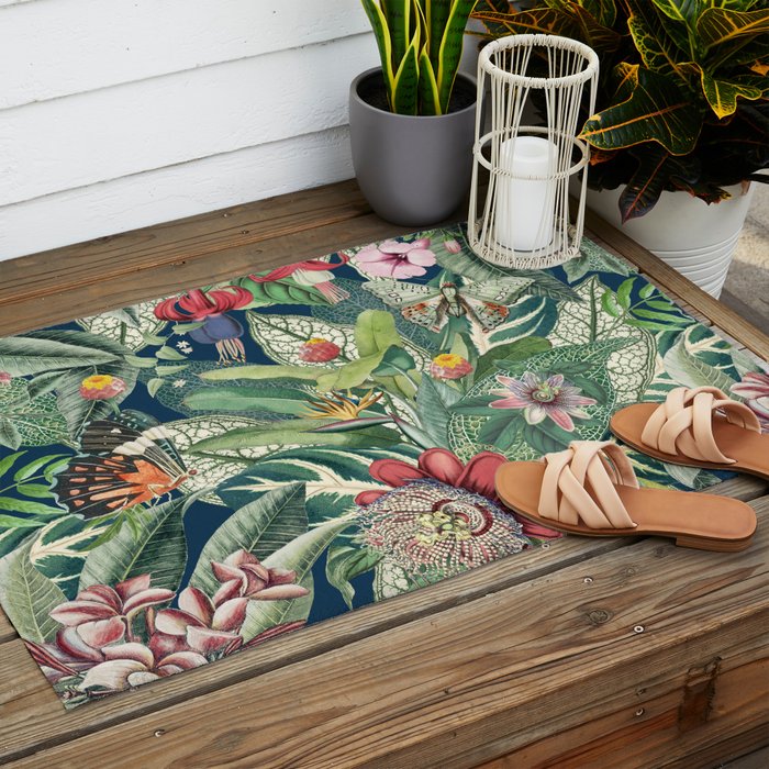 Tropical Paradise VIII Outdoor Rug Gallery Image 2