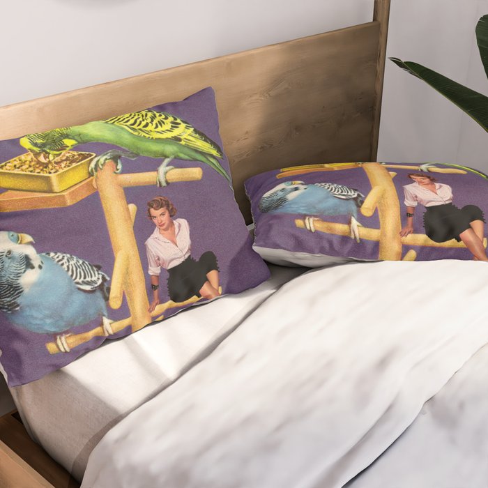 Birdie Pillow Sham Gallery Image 2