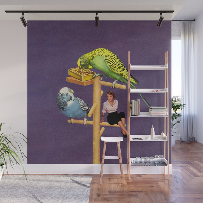 Birdie Wall Mural Gallery Image 1