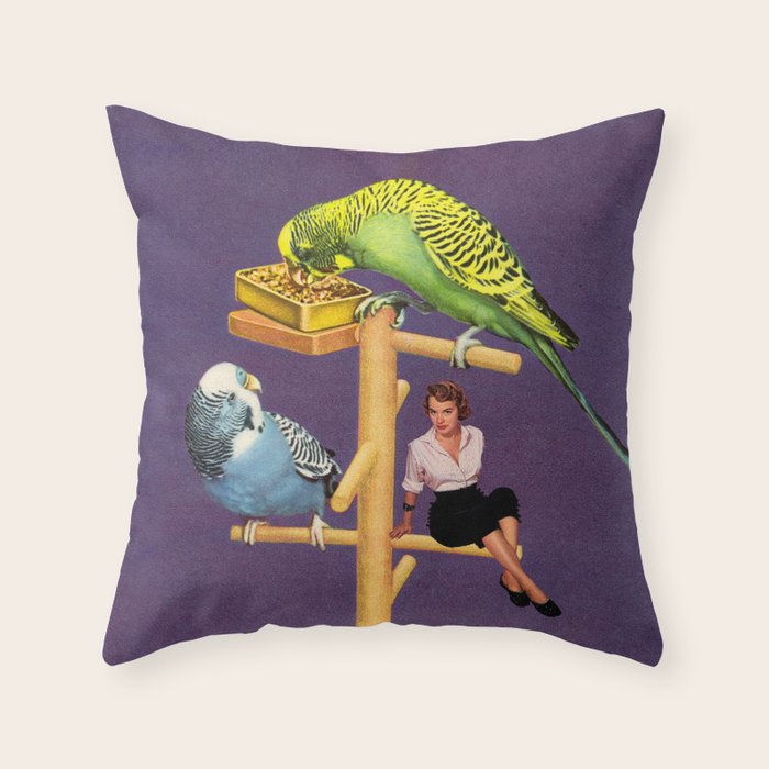 Birdie Throw Pillow Gallery Image 6