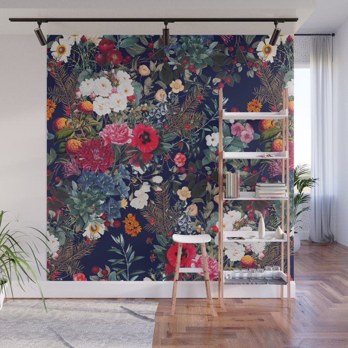 Midnight Garden VI Wall Mural Gallery Image 1